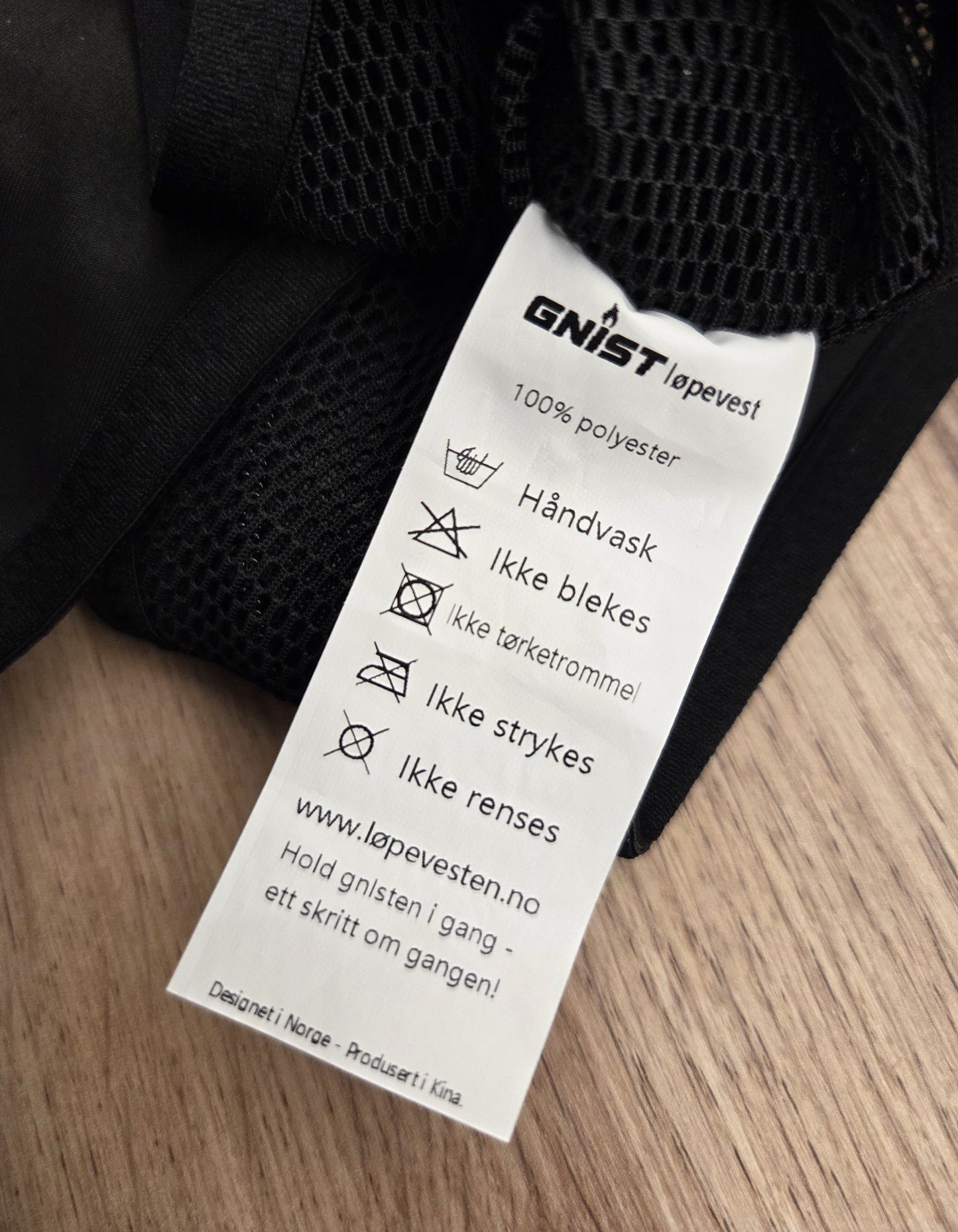 GNIST løpevest