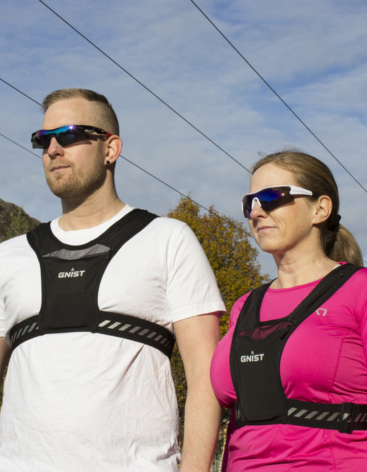 GNIST løpevest - pakketilbud med 2 vester